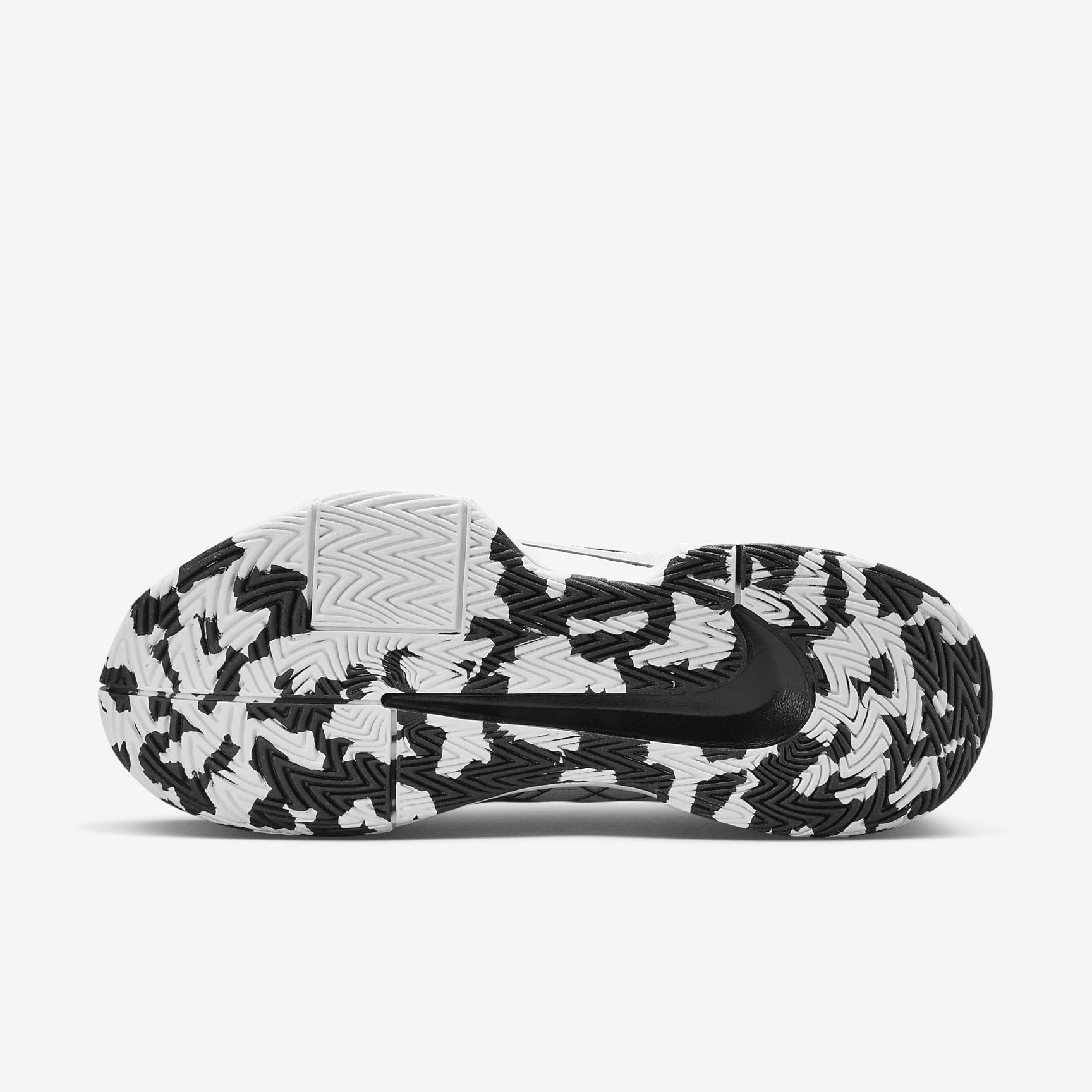 Nike Zoom Challenge Women's Pickleball Shoes (FQ4155-100, White/White-Black) Size 7.5