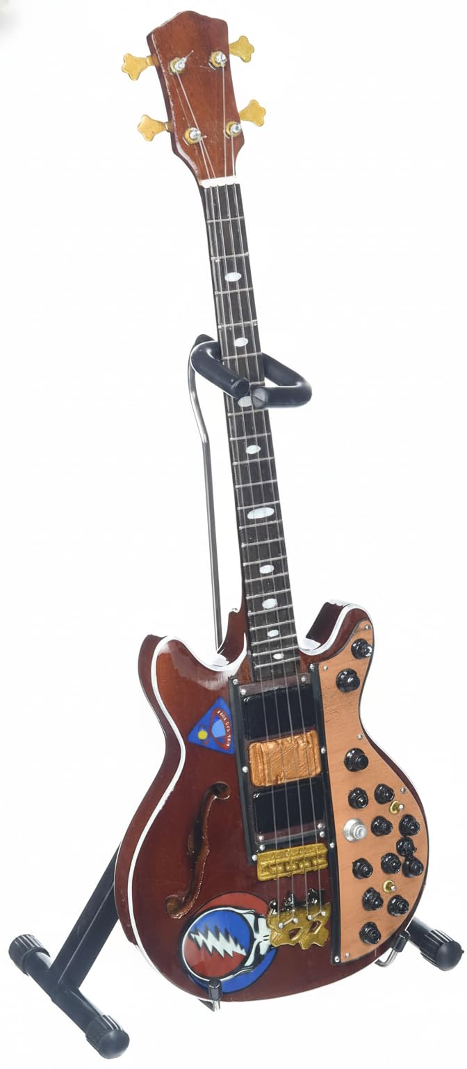 Amazon.com: AXE HEAVEN Phil Lesh Steal Your Face Bass Mini Guitar