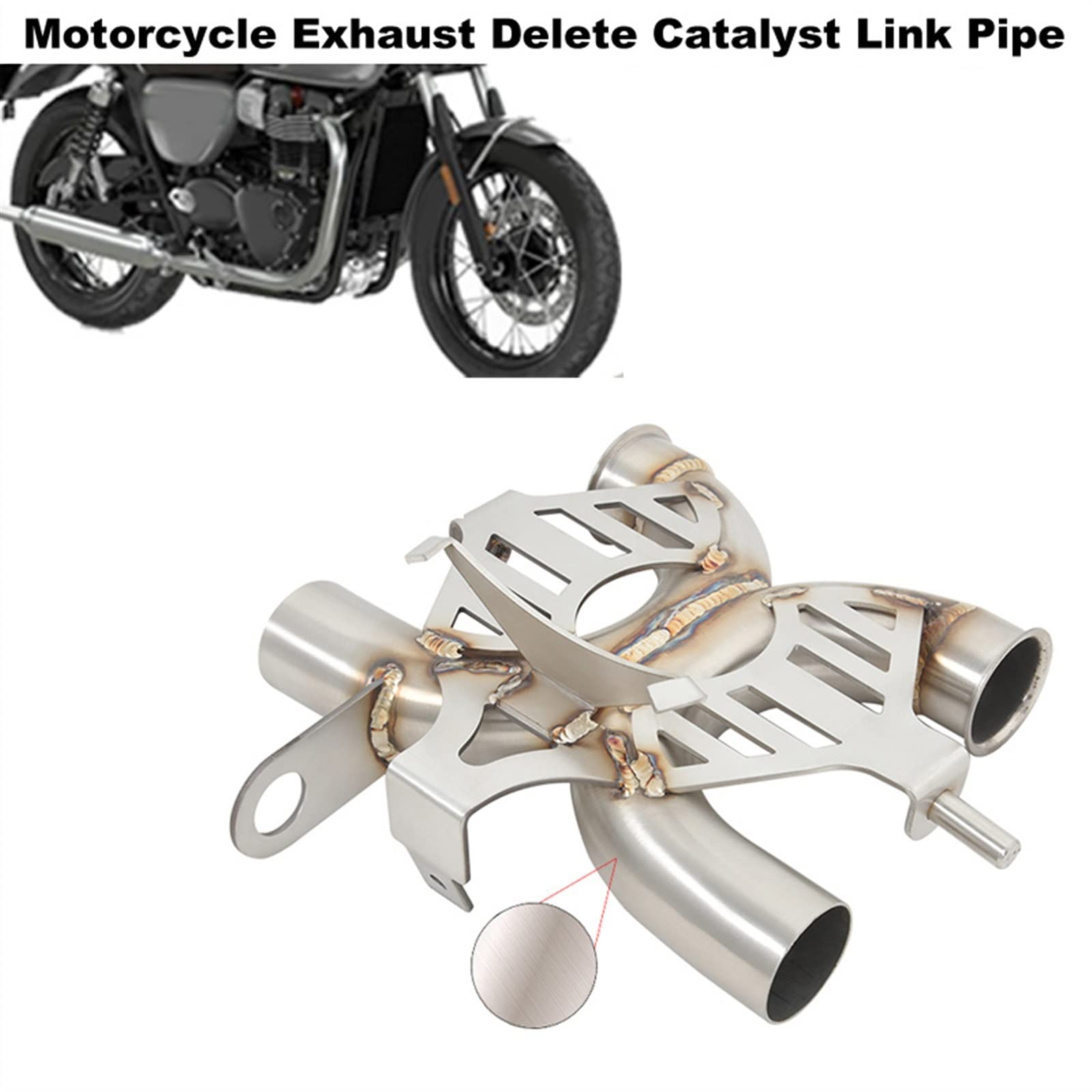 オートバイ排気マフラー トライアンフ用ボンネビル 2016-2020 T100