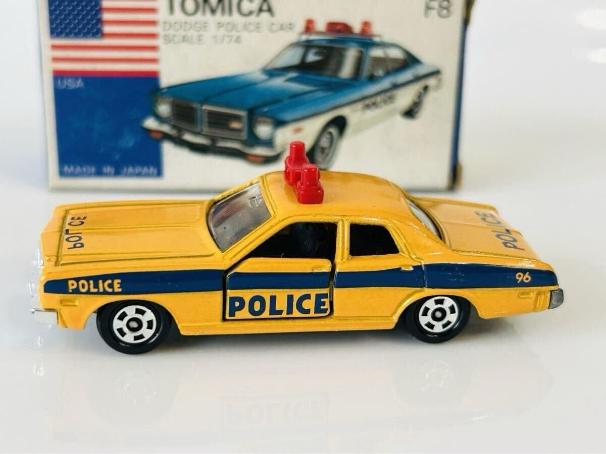 トミカ ダッジコロネットカスタムポリスカー 日本製 3801)トミカ