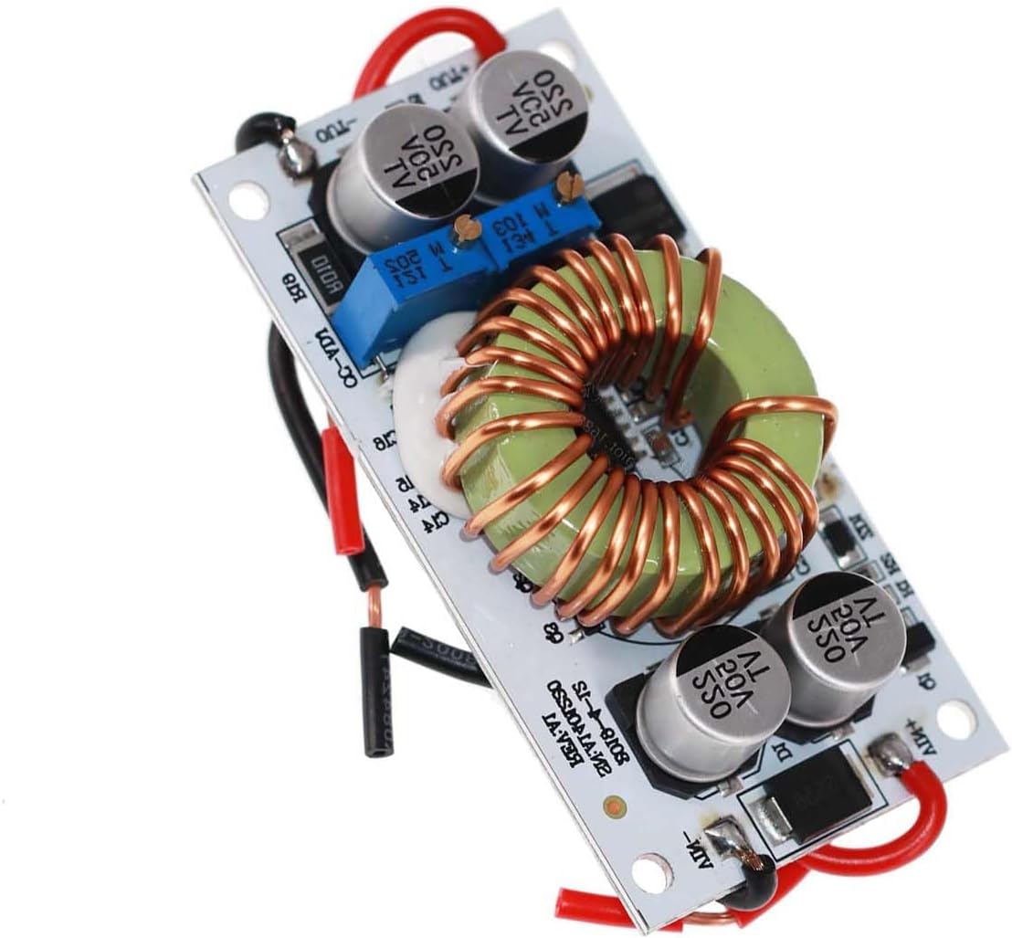 250W DC-DC Boost Converter Module - 10-40V to 10-50V Adjustable, 6A 150kHz Constant Voltage/Current Power Module