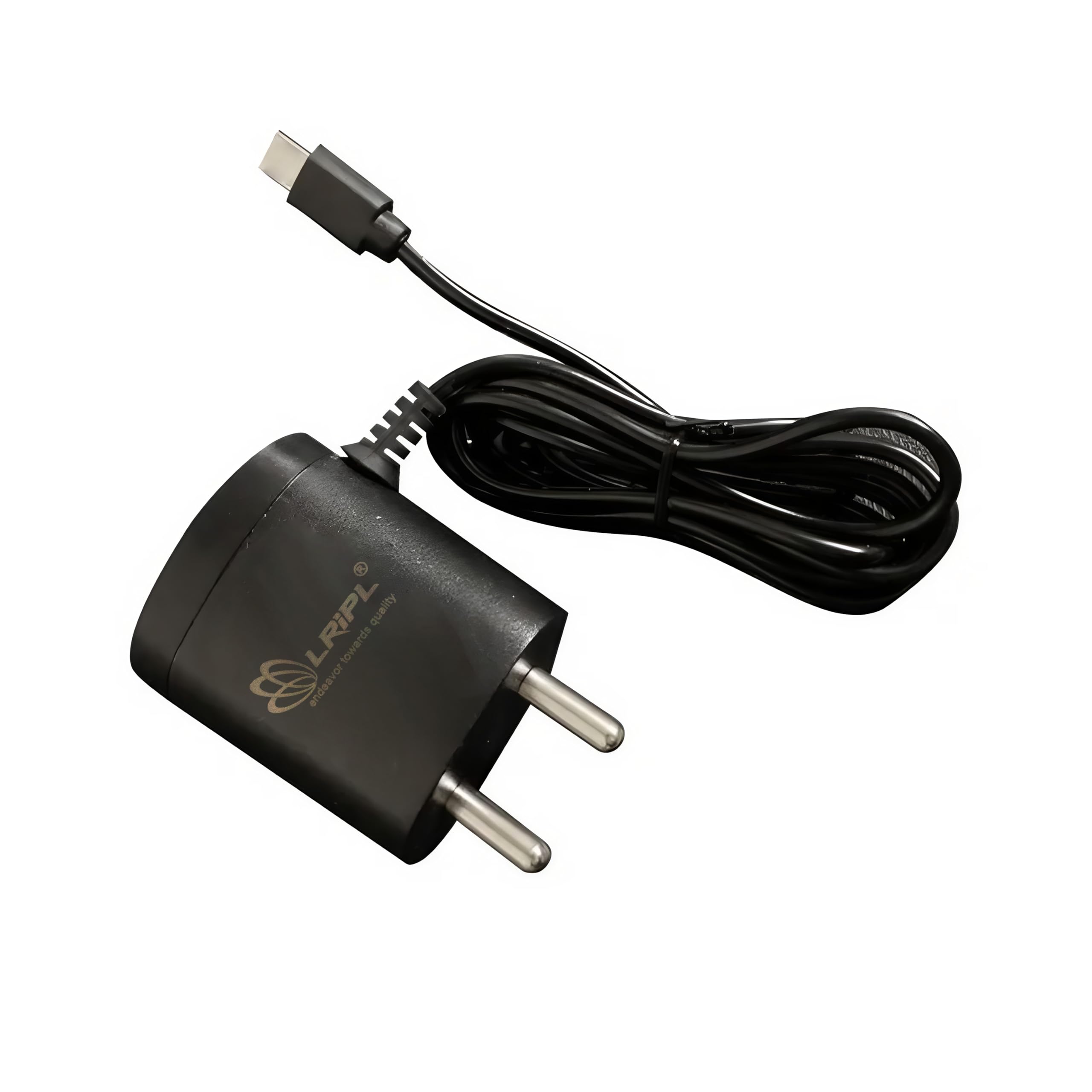 Universal 5V 500mAh Mobile Charger for Keypad Phones – Compatible with Nokia HMD, Samsung, Intex, Lava, Jio Bharat, Feature Phones, Basic Handsets, Micro USB– Black (Type- C Cable)-image-12