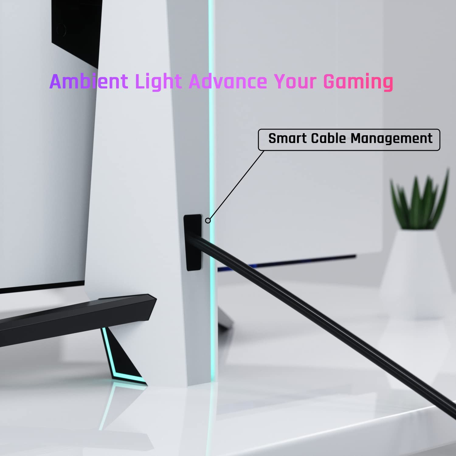 Amazon.co.jp: KTC コンピューターモニタースタンド デスク用 ホワイト