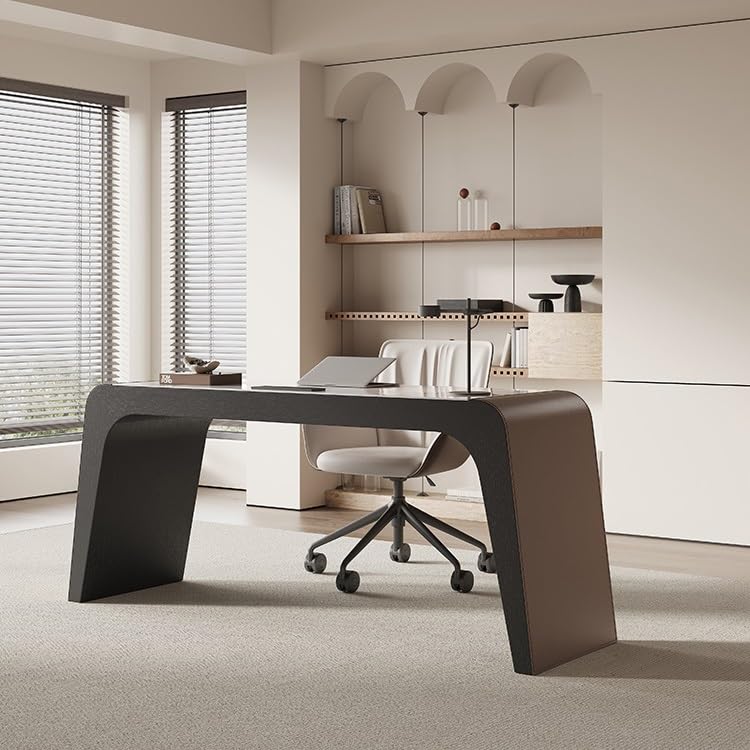 Schreibtisch 160 cm Holz-Rockboard-Wohnzimmer-Studienmöbel, auch for das Büro des Chefs geeignet Büro Desk(180cm)