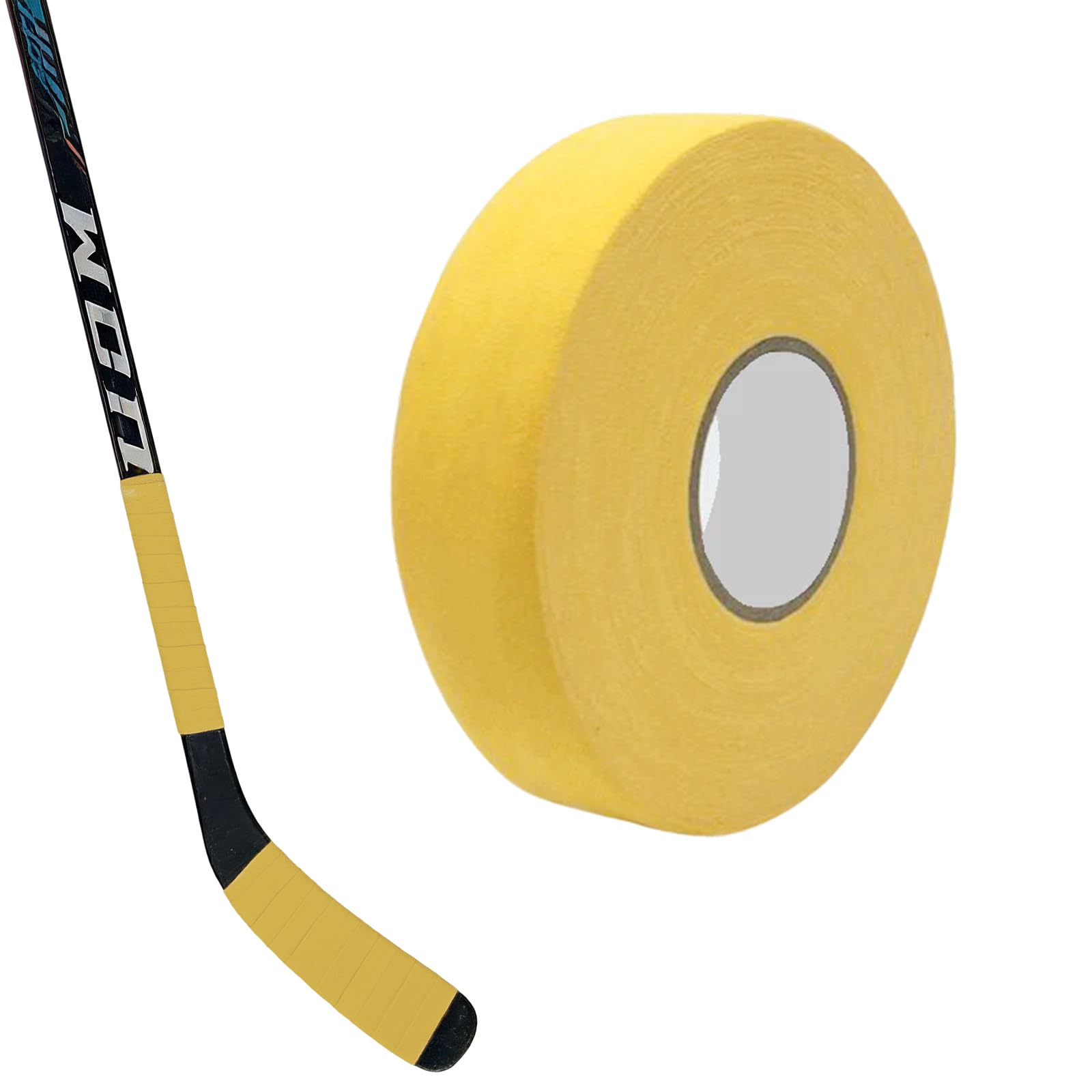 Cinta de hockey para hockey, cinta de agarre para hockey sobre hielo, antideslizante, para agarre de bádminton, raqueta de ping pong, cuerda de saltar, bastón de golf, raqueta de tenis y squash