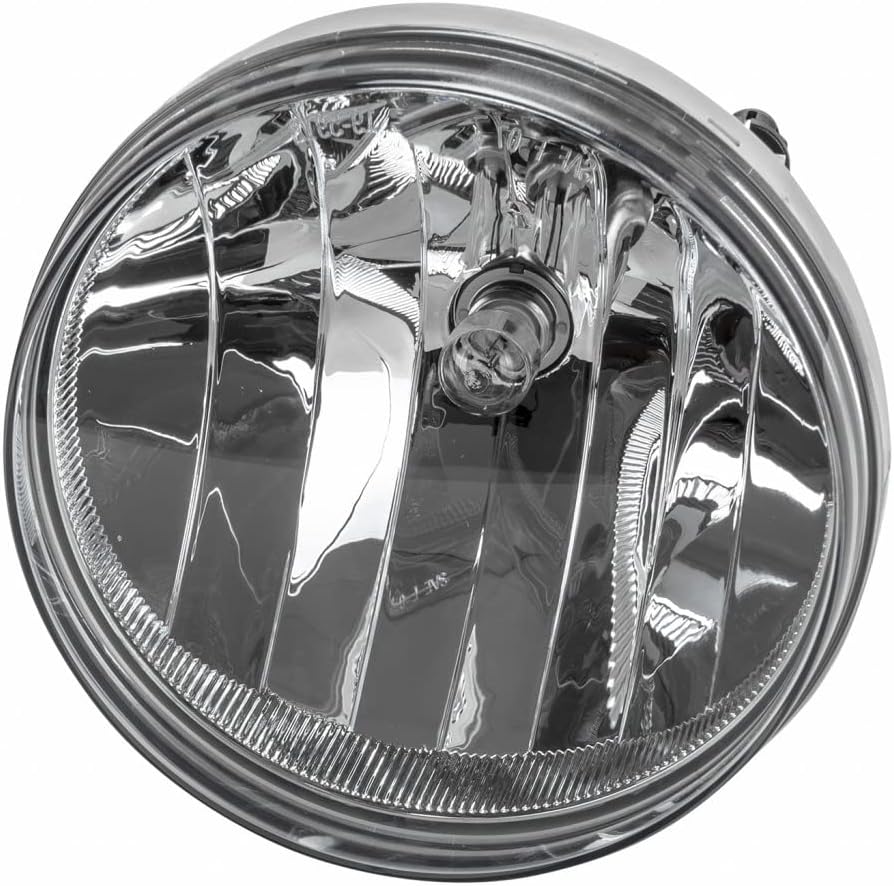 CarLights360 For GMC Sierra 1500 Fog Light 2007-2013 Driver Side DOT Certified With Bulbs Included GM2592161 - Replaces 25866495