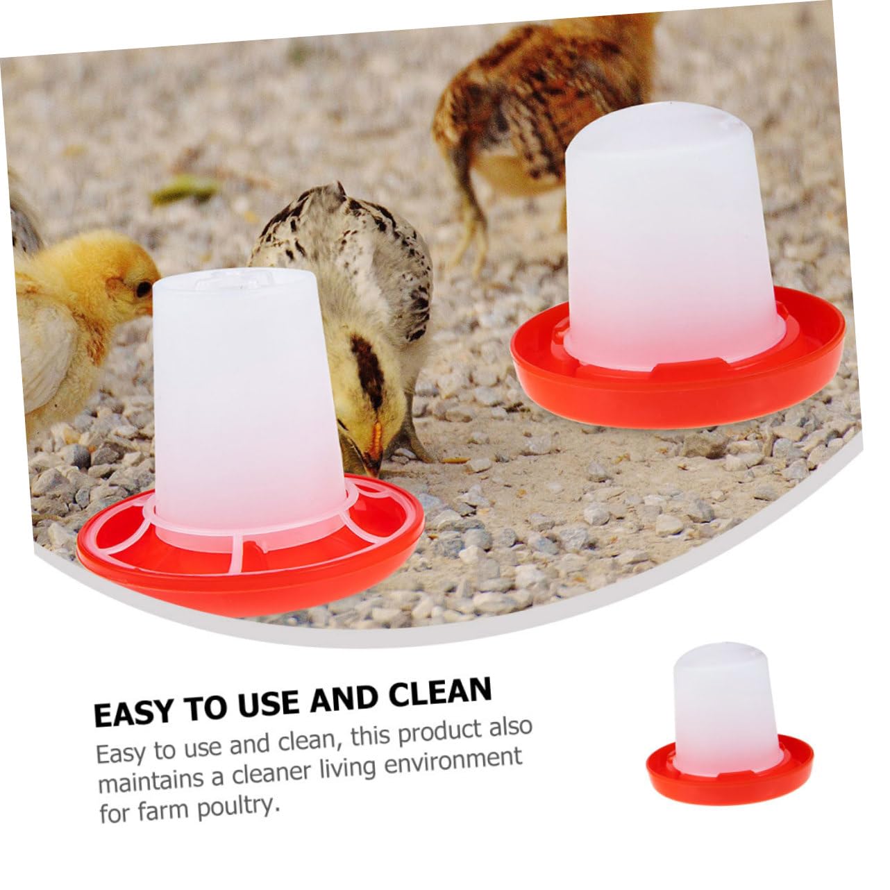 Abbeveratoi Automatici Per Pollame - 5 Pezzi, Con Valvola A Flusso Automatico, Per Galline E Anatre