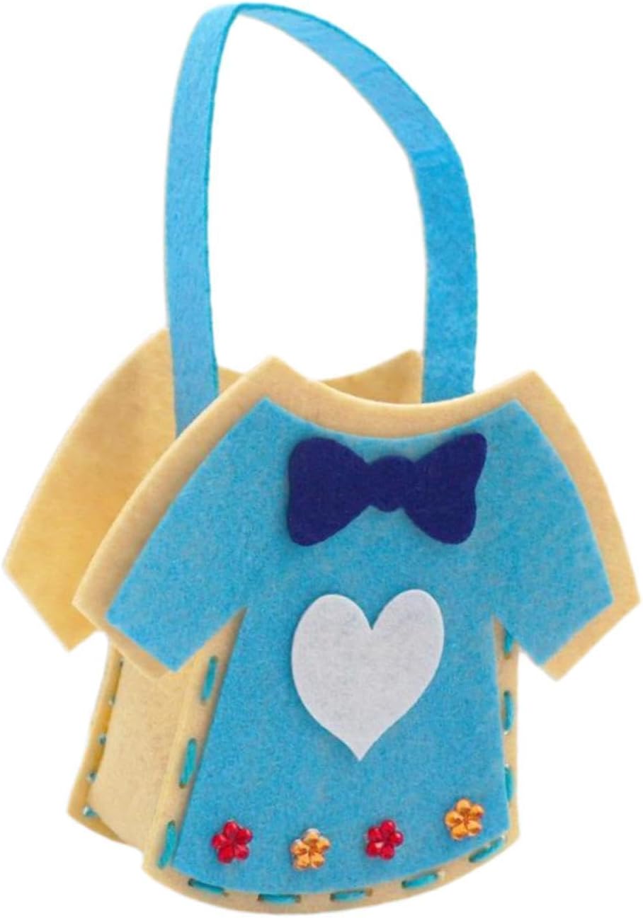 Enakshi® DIY Sewing Kit Lightweight Cartoon Felt Handbag Material Child Sewing Crafts Clothes|Crafts | Kids Crafts | Craft Kits
