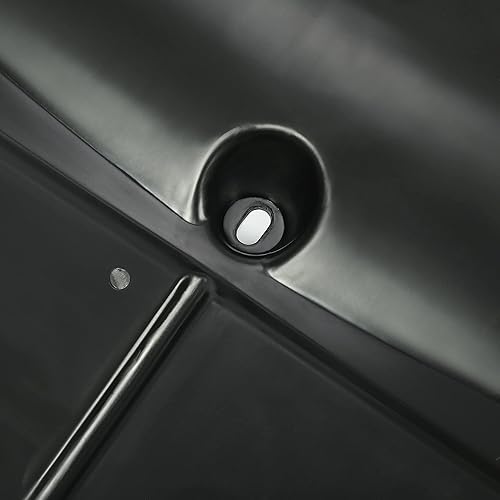 Miniatura 9 de KUAFU Protector contra salpicaduras de motor compatible con Dodge Charger 2015-2023 de repuesto para 68202632AD 68202632AC CH1228128 protector de