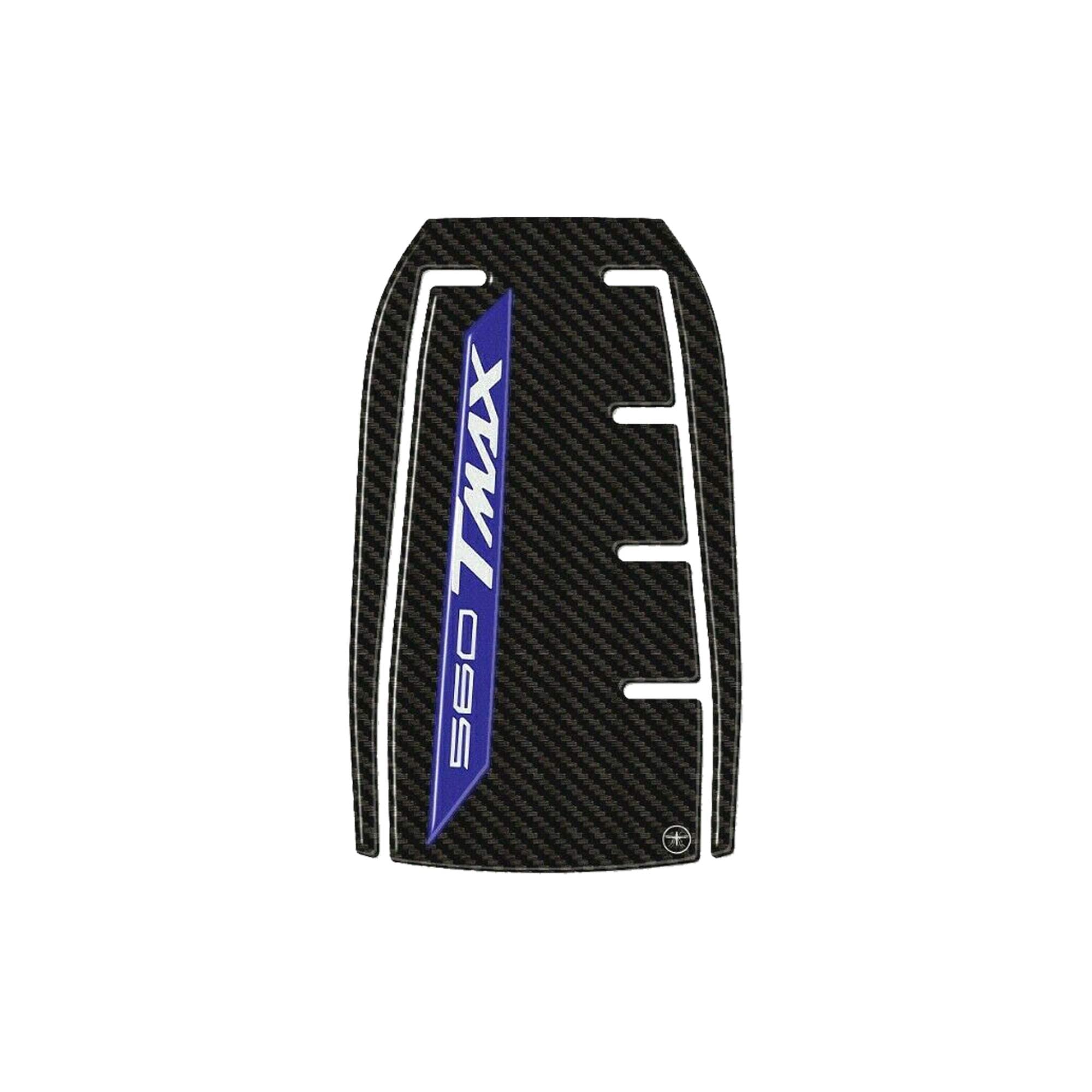 labelbike - Adesivo 3D Moto Sportellino Carburante Protezione e Decorazione in Resina Compatibile con Yamaha TMAX 560 2020-2021