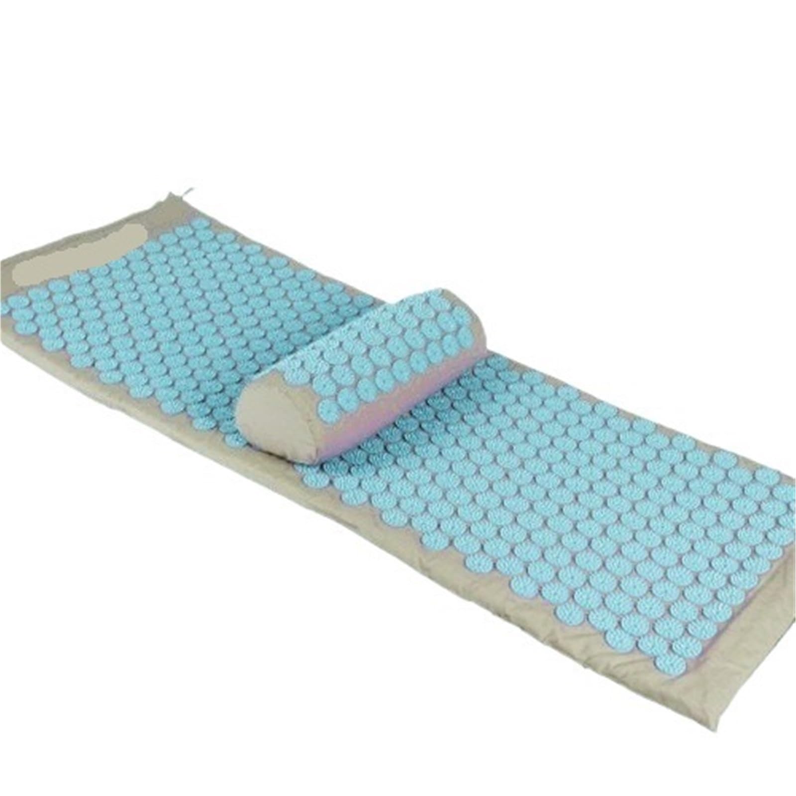 Tappetino Agopressione Tappetino for massaggio dei punti di agopuntura yoga | Set tappetino for digitopressione in spugna fiore di loto 130 * 50 * 2,5 cm