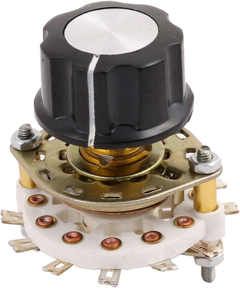 BeMatik - Selettore rotativo momentaneo 2 posizioni 1NO 22mm 400V 10A normalmente aperto