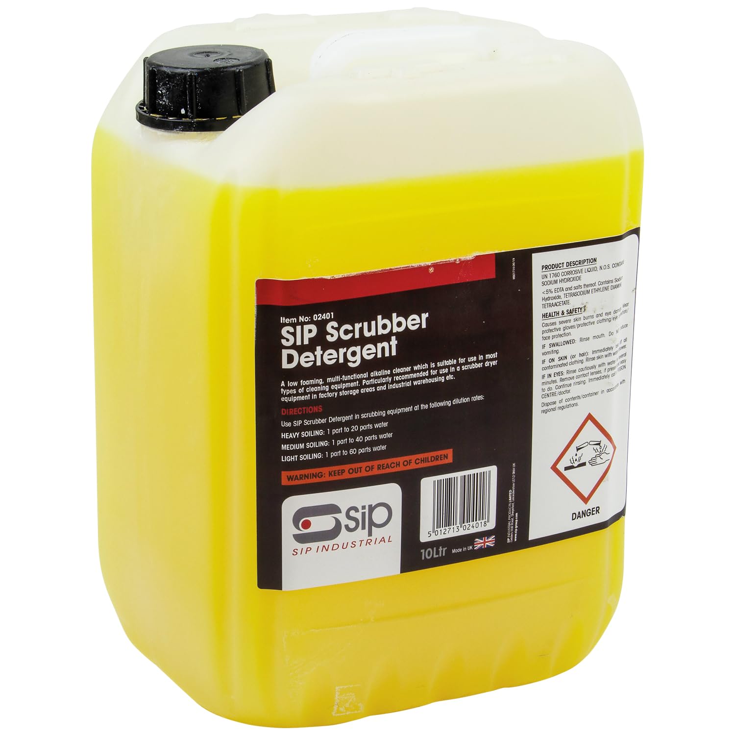 SIP10ltr Scrubber Detergent