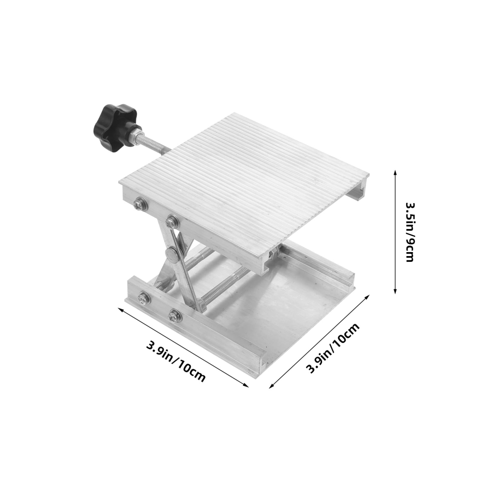 ULTECHNOVO 3pièces Plateforme De Levage De Laboratoire Support Jack Scissor Table De Levage Pour Tâches De Mesure Scientifiques