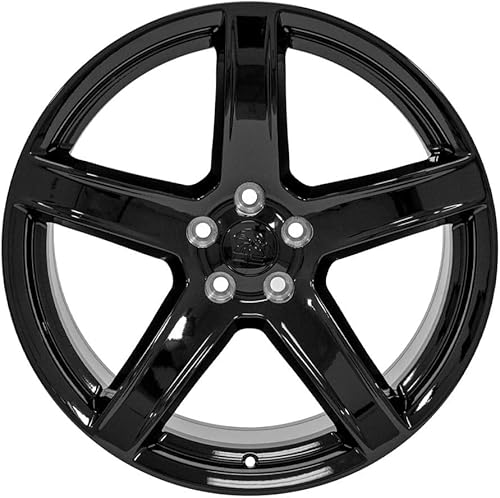 Miniatura 2 de OE Wheels DG22 20 Inch Rim Fits Charger/Challenger SRT Hellcat Style 5x115 20x9.5 Gloss Black - Hollander 2640 (1)