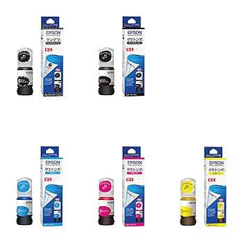 ＜純正　新品未開封＞EPSON純正インク ケンダマL＆タケトンボL 各3個セット Amazon.co.jp: エプソン 純正 インクボトル ケンダマ