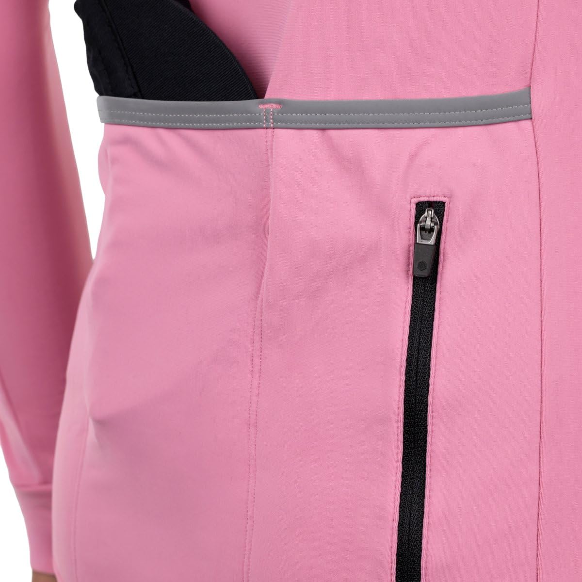 Maillot Ciclismo térmico Manga Larga M4 Mujer Ropa de Ciclismo Tejido Italiano y Transpirable
