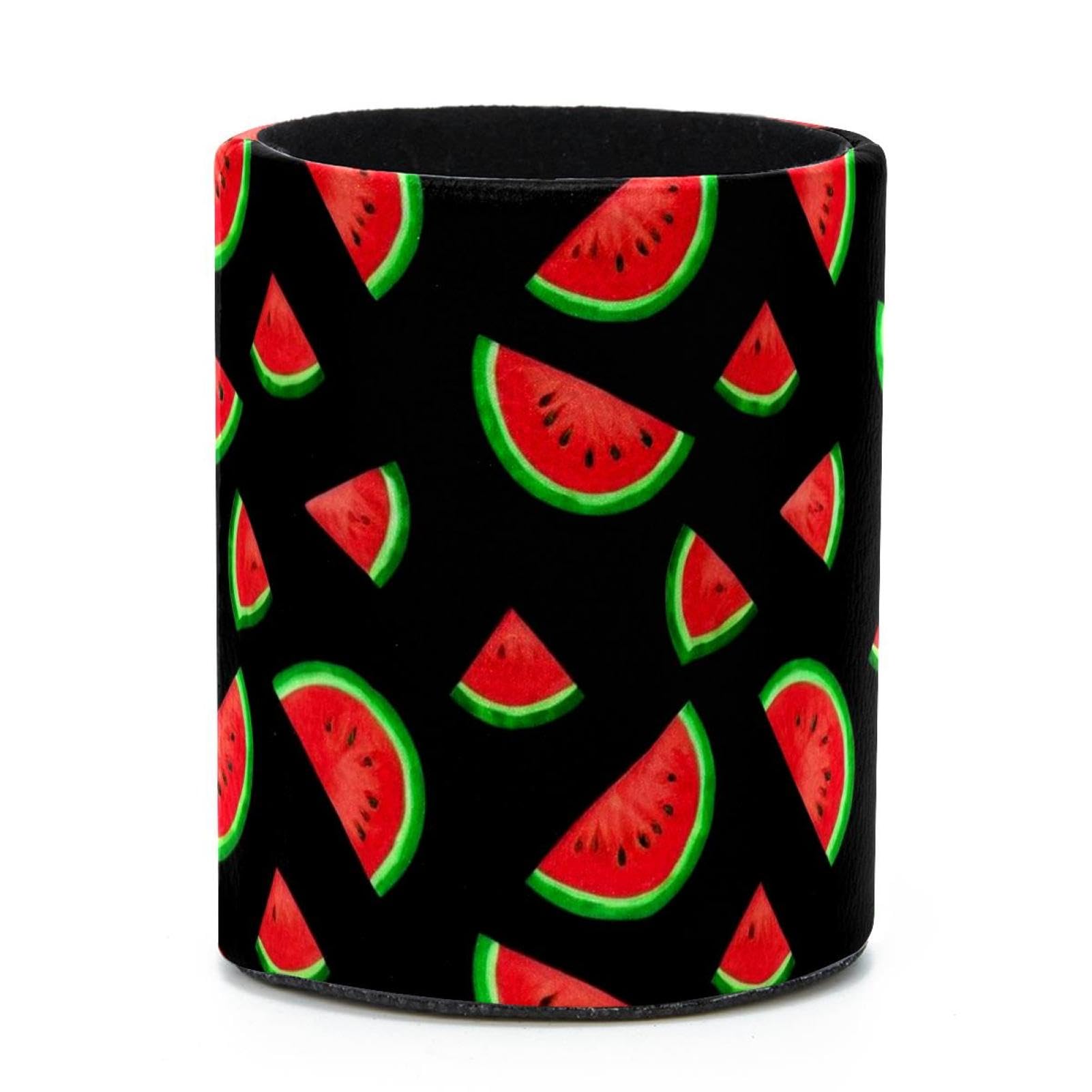VAPOKF Round Pencil Holders for Desk, Watermelon Pen Holders Pen Pot Makeup Brushes Storage Desktop Stationery Supplies Organiser for Home Office