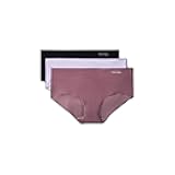 Calvin Klein womens Invisibles Seamless Hipster Panties, Multipack