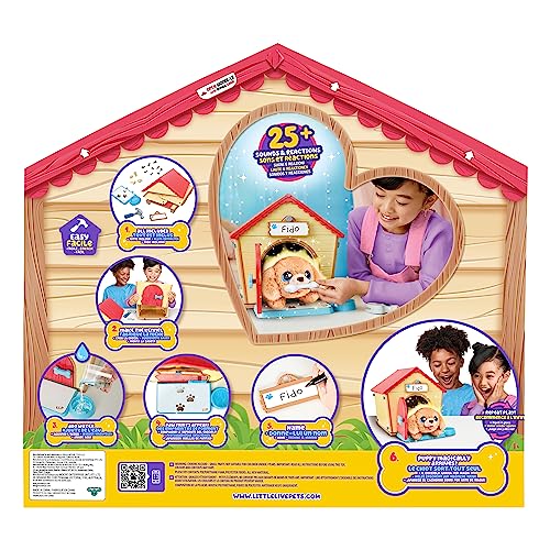 Little Live Pets 26477 My Puppy Interactive Plush Toy & Kennel. 25+ Sounds & Reactions. Name Your Puppy And Surprise! It Appears! Gifts thumb #13