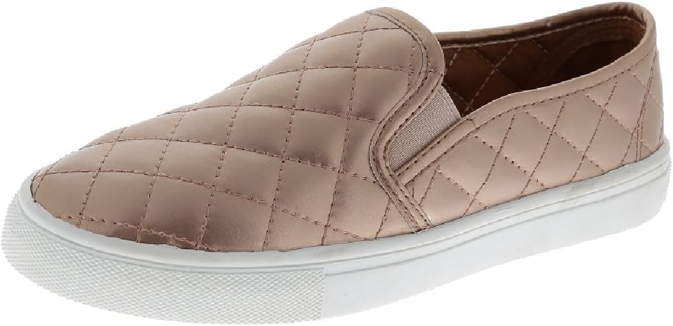 Slip On Fashion Sneakers White Sole Shoes Closed Toe