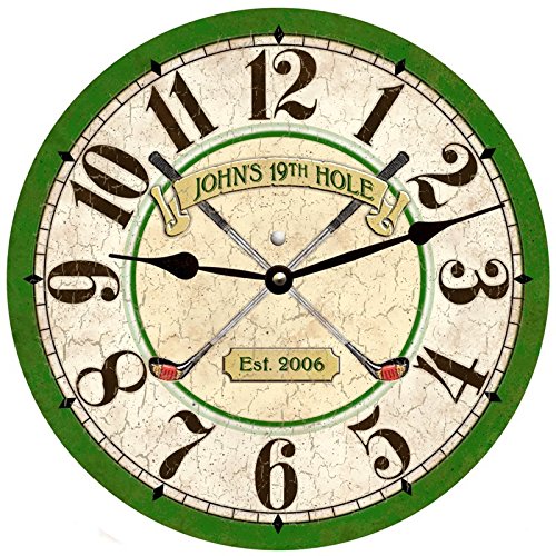 Personalized Golf Clock