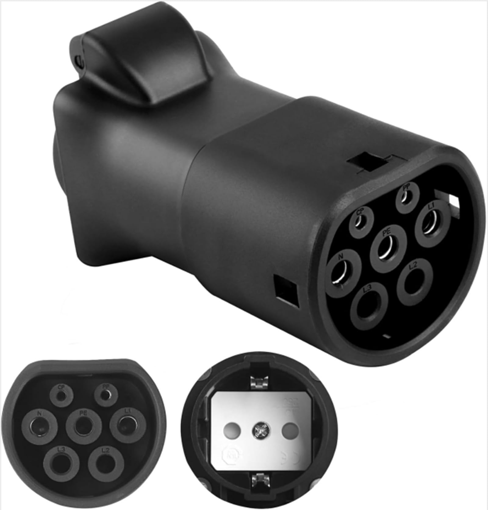 V2L adapter do BYD, typ 2 na Schuko 3,5 kW, 16 A, IP54, przenośny adapter do rozładowania V2L do samochodów elektrycznych