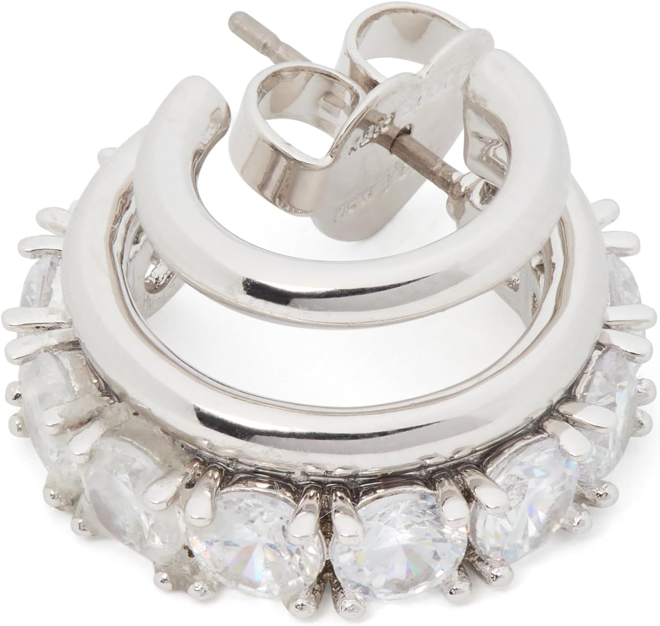 kate spade new york Hint Of Shimmer Stacked Huggies