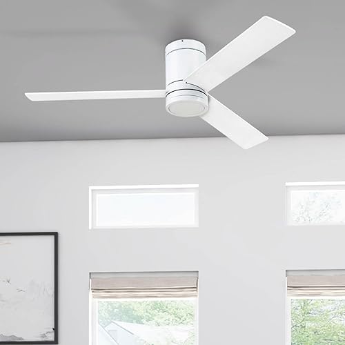 Miniatura 14 de Prominence Home Espy - Ventilador de techo moderno de 52 pulgadas con luz, ventilador LED con control remoto, ventilador de interior de montaje