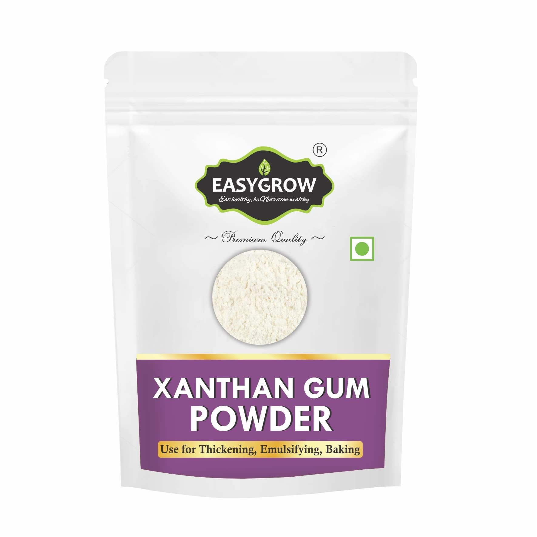 Easygrow Xanthan Gum for Baking - 200gm For Thickening Sauces 100% Natural, Perfect for Gluten-Free Baking, Cooking, Xanthan Gum Powder for Gravies & Shakes (200 gm)
