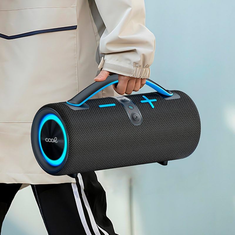 Cool Altavoz Música Universal Bluetooth Marca Tamesis (30W) Negro