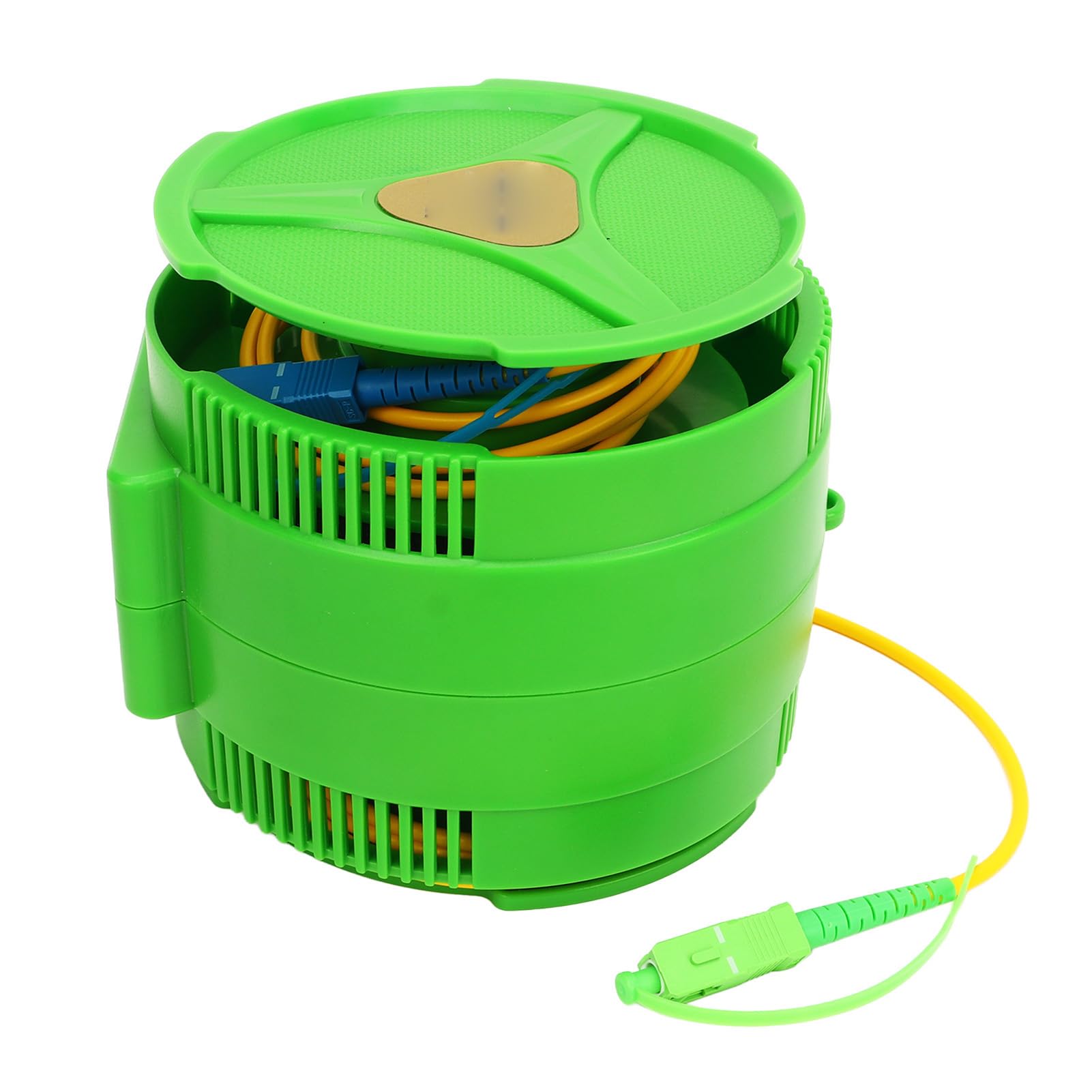 Chrees Cavo Jumper in Fibra Monomodale Cavo di Lancio Compatto SCUPC SCAPC OTDR per Testare le Linee in Fibra Ottica (500M)