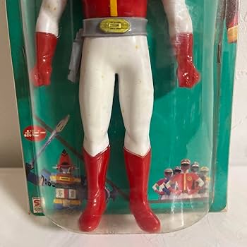 美品！ダイナマン　面取れ　マスク取れ　ソフビ　ポピー 激レア 科学戦隊ダイナマン ダイナレッド ポピー 面取れ 当時物