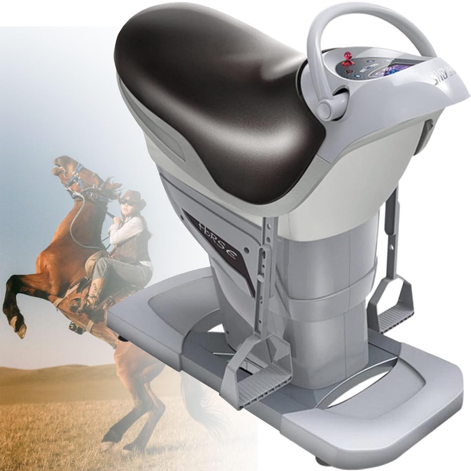 Equitazione addominale macchina elettrica fitness attrezzature con interruttore di sicurezza per allenamento di base e bruciare i grassi della pancia