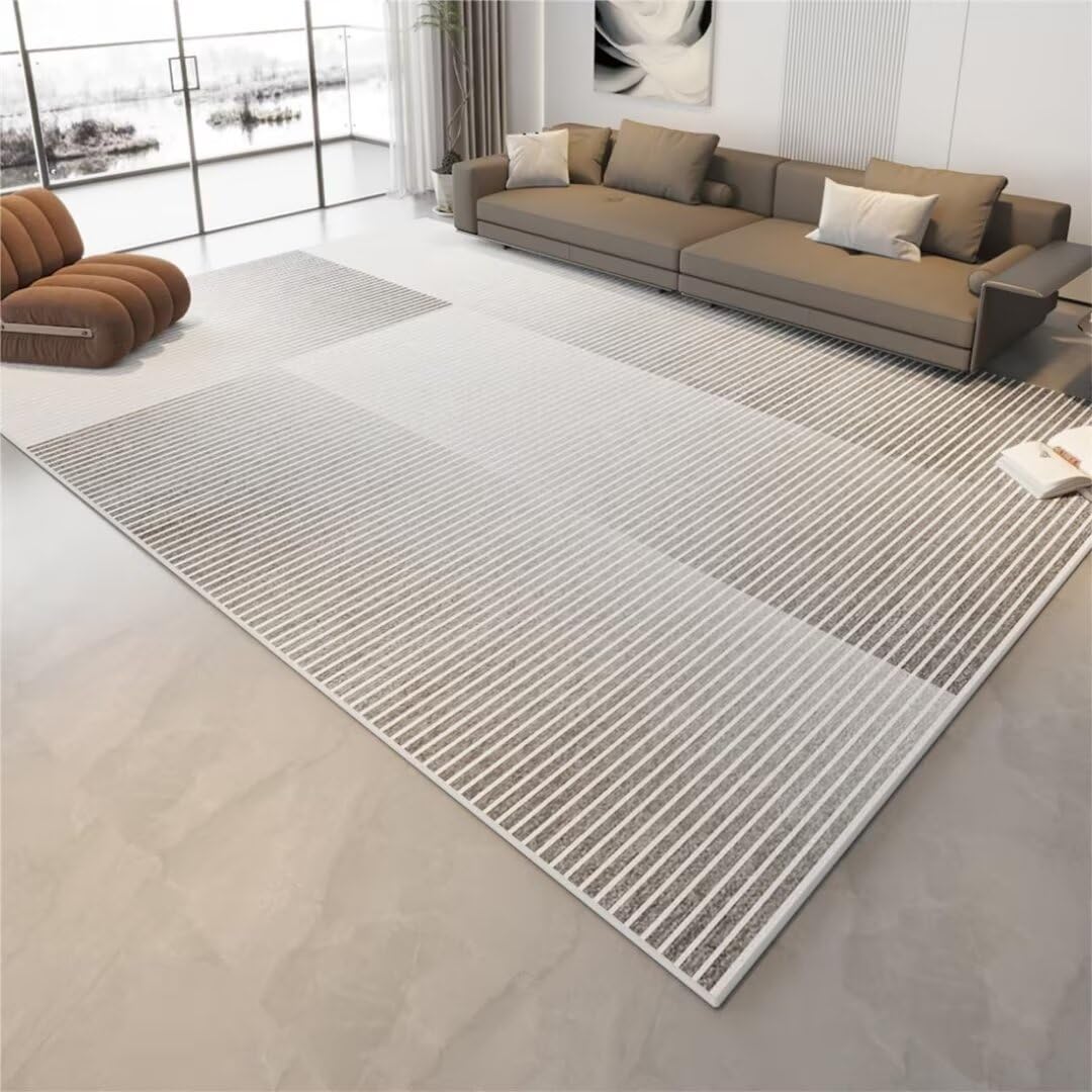 Tapis régional gris de décoration maison moderne 60x90cm