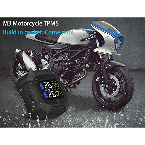 Onewell TPMS Waterproof Lightning-Proof General Wireless Motorcycle Tire Pressure Monitoring System for Two-Wheeled Motorcycle