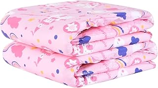 Landofgenie Adult Diapers Pink Printed Diaper Incontinence Underwear Large Overnight Diapers with Tabs 2 Pieces (Medium 28