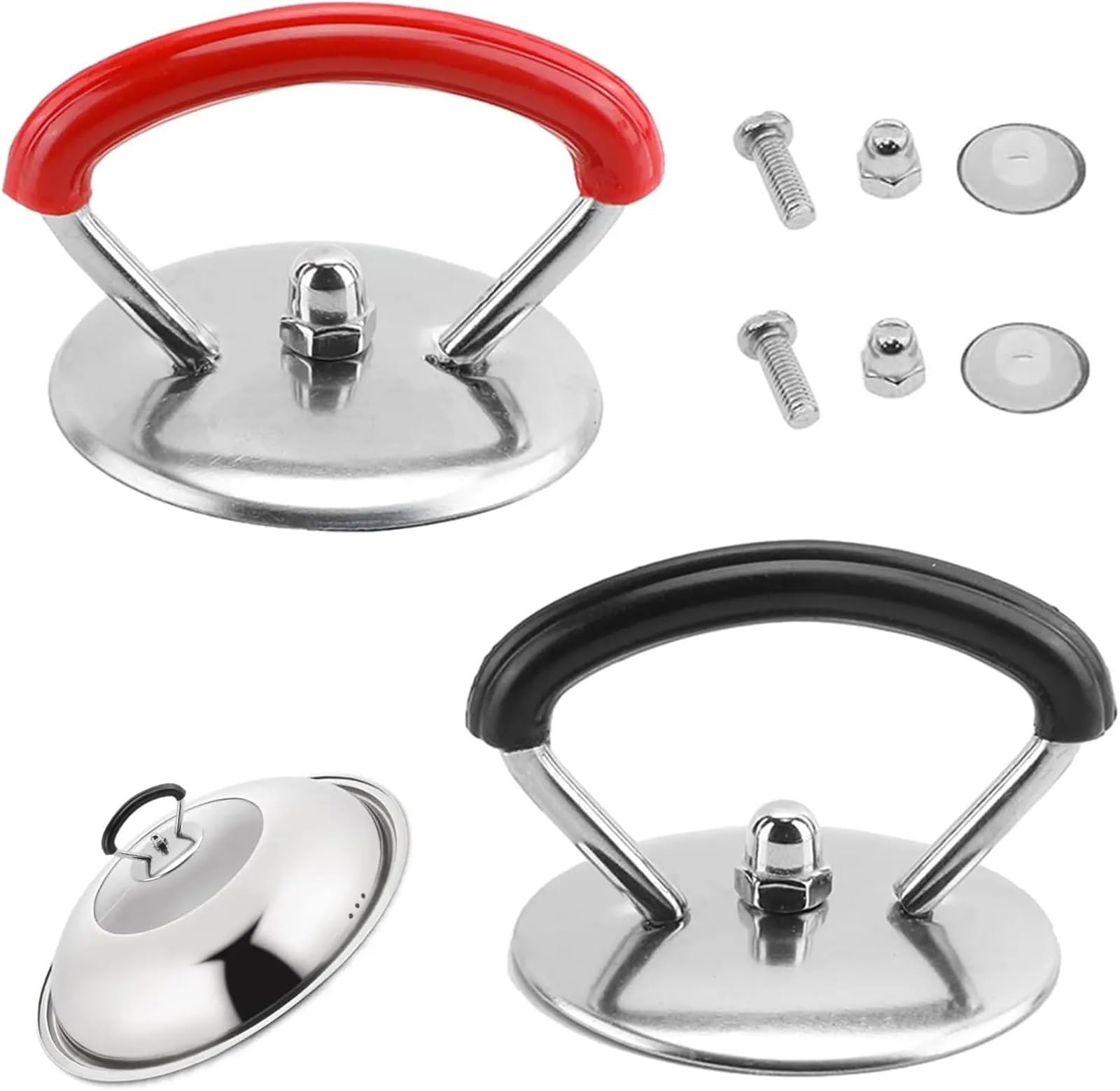 30pc Stainless Steel Pan Lid Handles Replacement Knobs Cookware Accessories