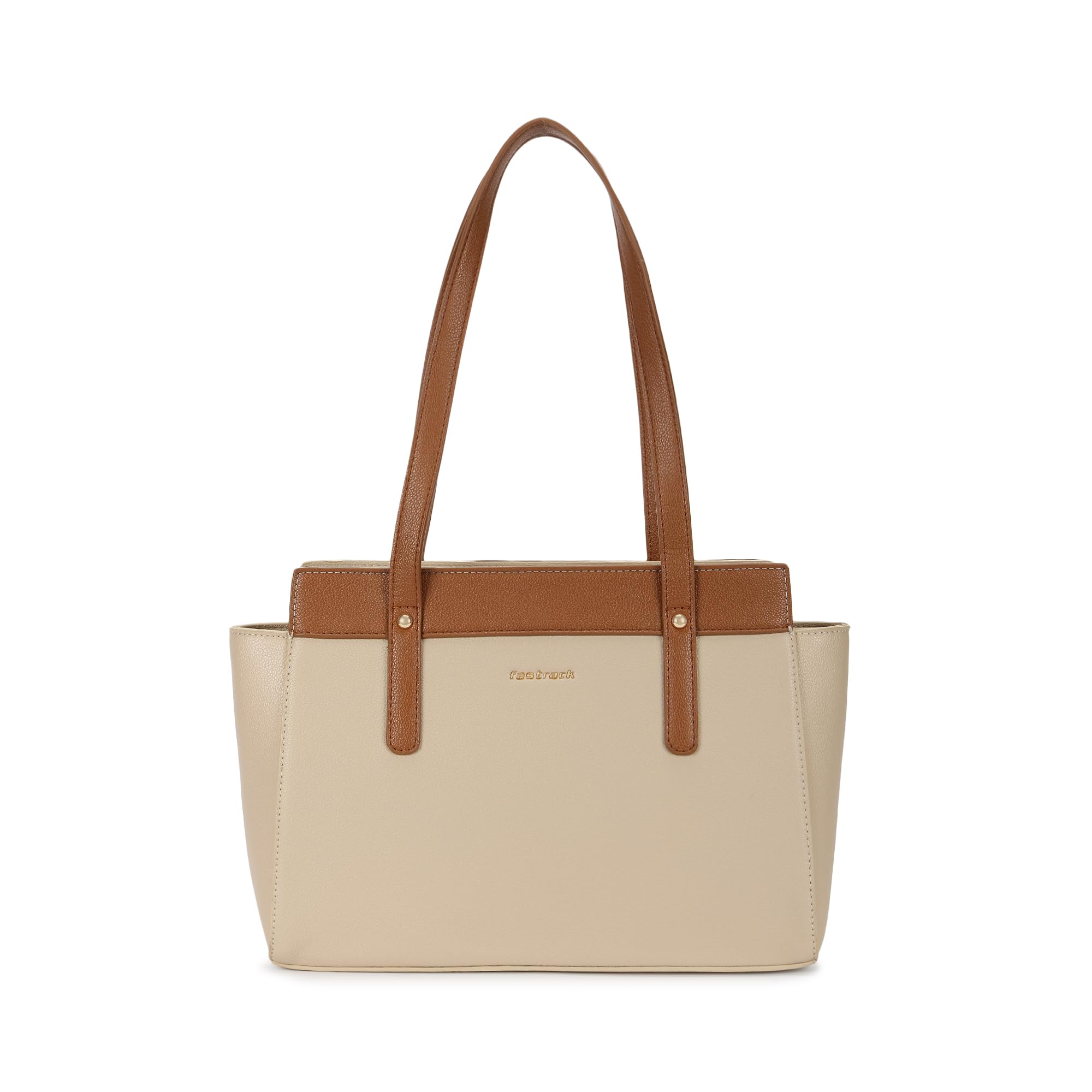 fastrack Lowkey Luxe Shoulder Bag for Women, Medium Size with Top Zip Closure, Inner Access Pocket and Central Zip Compartment, Stylish Everyday Shoulder Bag with 3.5L Capacity-picture-51