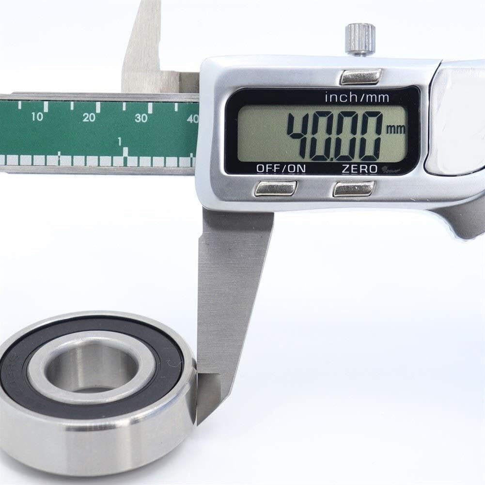 Profesjonalne 10 sztuk S6203RS łożysko 17x40x12mm ABEC-3 440C łożyska kulkowe ze stali nierdzewnej 6203 łożysko kulkowe zwykłe S 6203RS