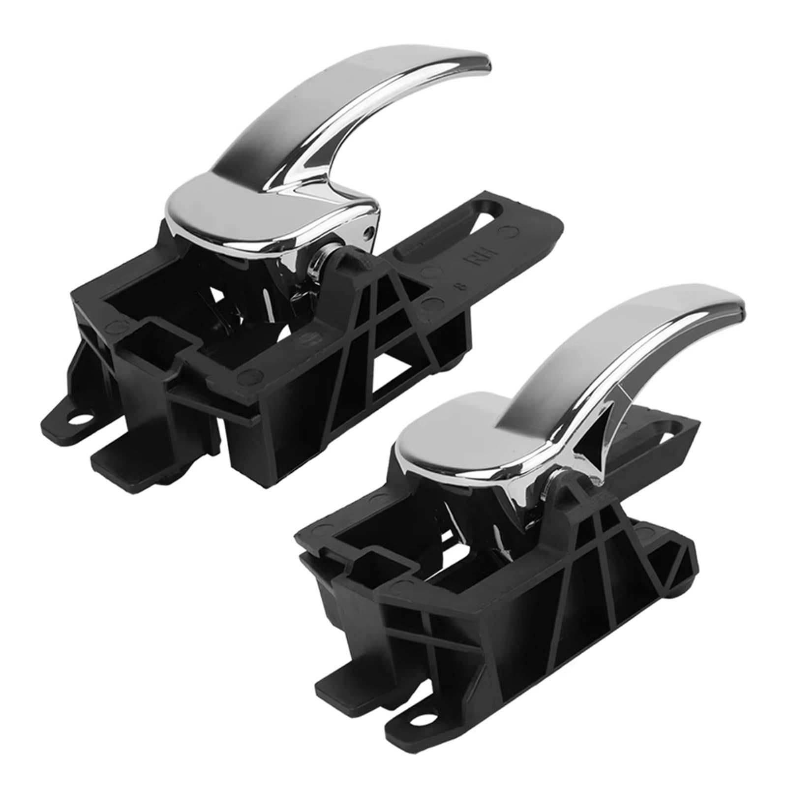 Jeviuwi Car Inner Door Handle Replacement for Nissan for Qashqai J10 2007-2013 Car Inner Handle 2 Pc 80670JD00E 80671JD00E