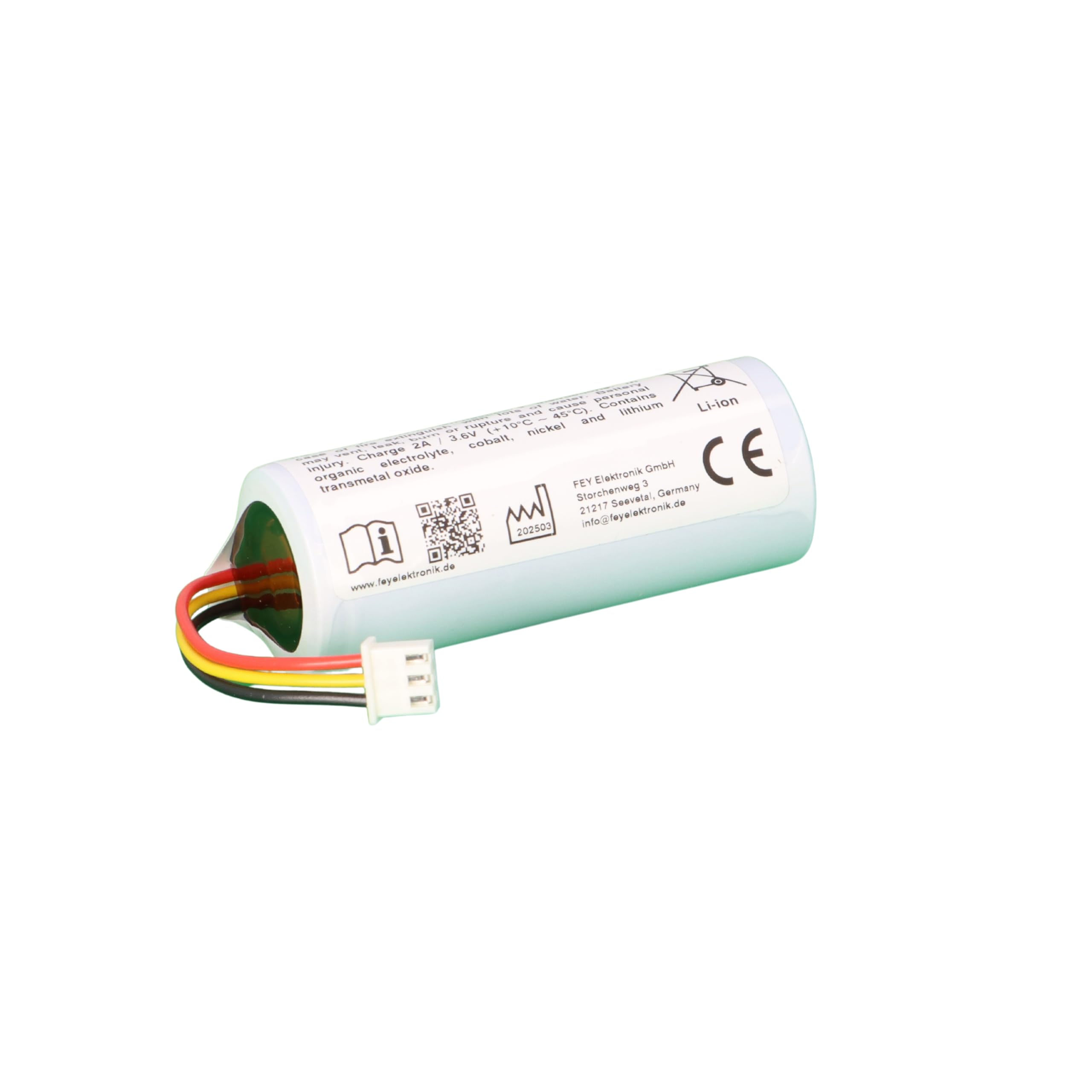 Notleuchtenakku LiFePO4 3,2V 3,8Ah XHP3 Anschluss