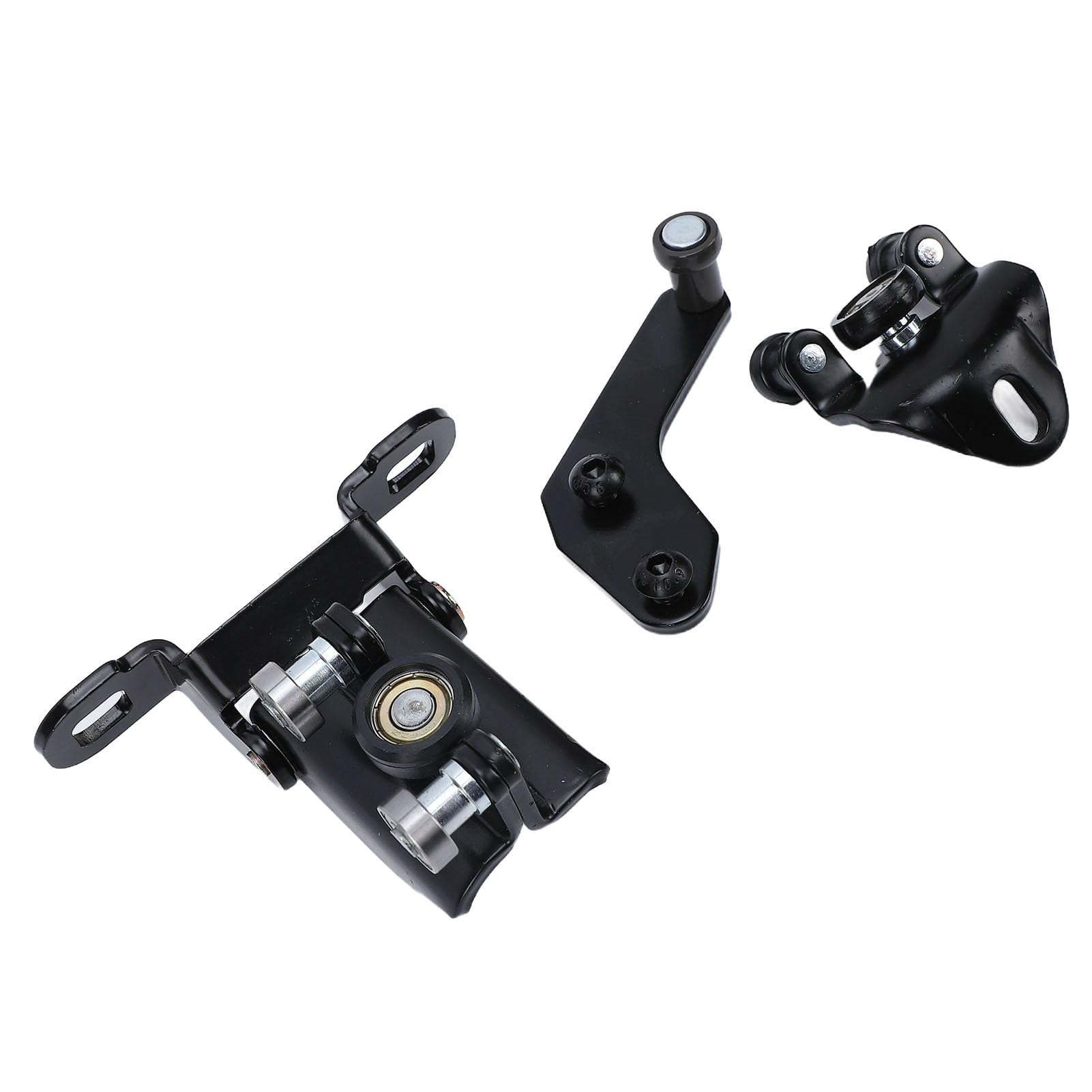 Charnières à roulettes pour porte coulissante MK6 MK7 kit de 3 glissières acier durable