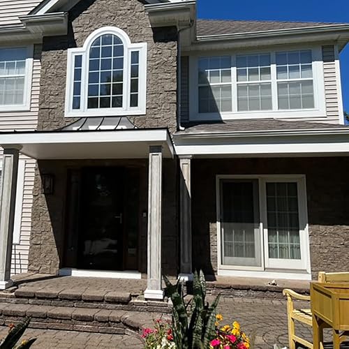 Georgetown Run - Chapa de piedra plana no clasificada (14.25 pies cuadrados por caja) (Mina Kodiak)