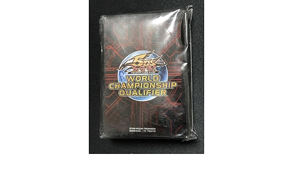 デウス エクスマキナ 遊戯王WCQスリーブ5D,s赤 80枚 新品未開封 | www