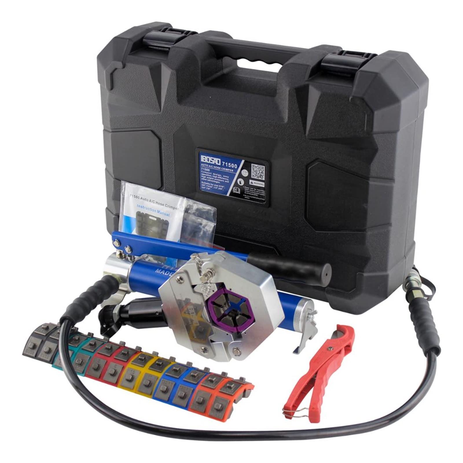 Piegatore for tubi idraulici 71500 Kit di piegatura for tubi flessibili A/C manuale Riparazione aria condizionata Strumento di piegatura for tubi flessibili per principianti fai da te