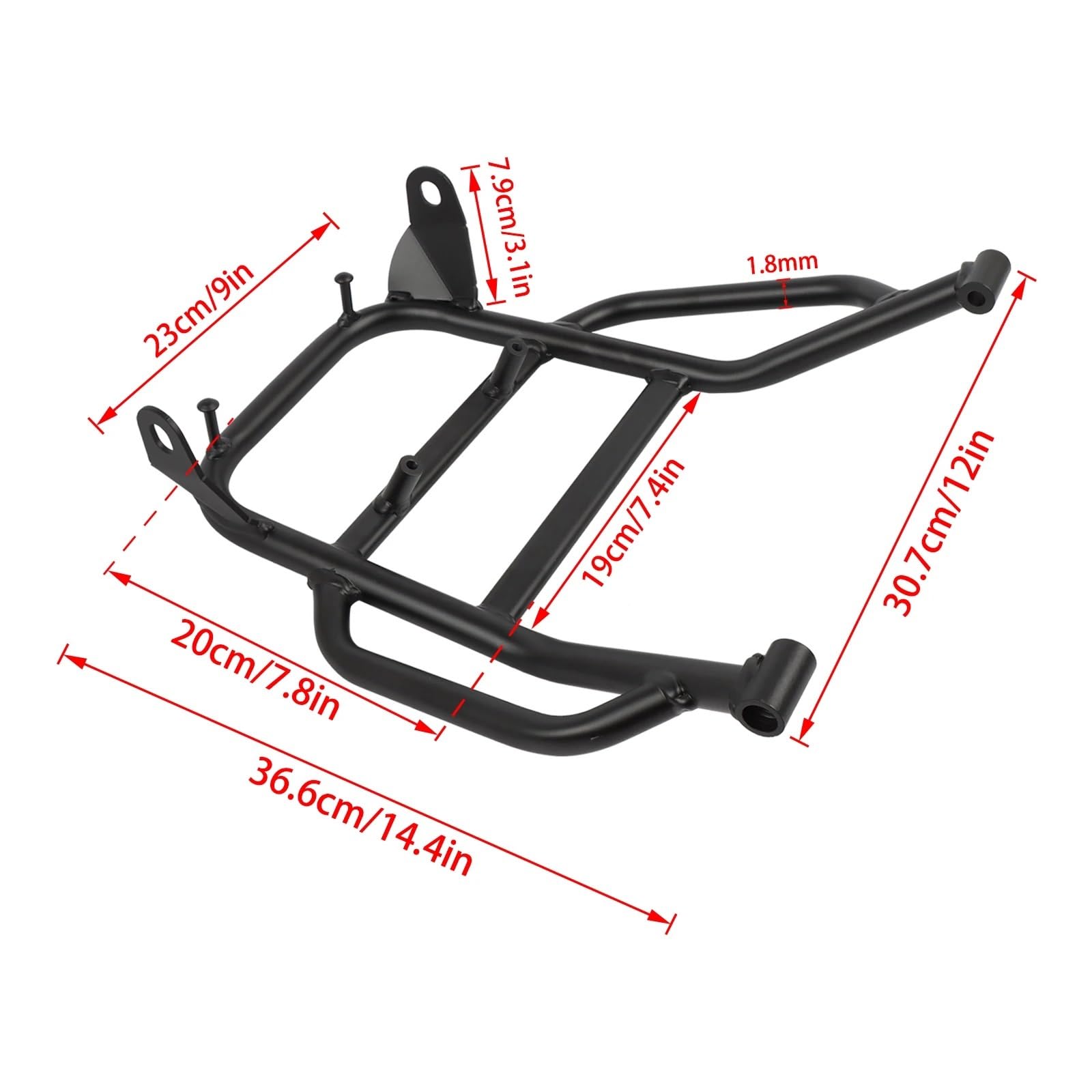 Uchwyt Topcase Do Suzuki DR650 DR650SE DR 650 SE Tylny bagażnik