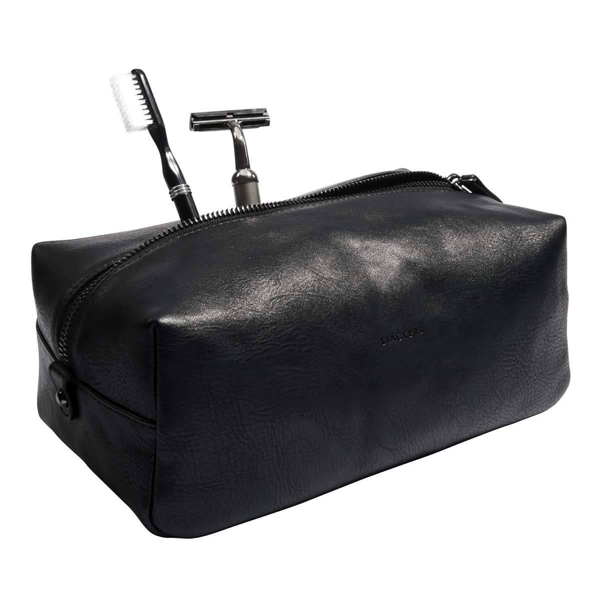 Stackers Schwarz Black Wash Bag