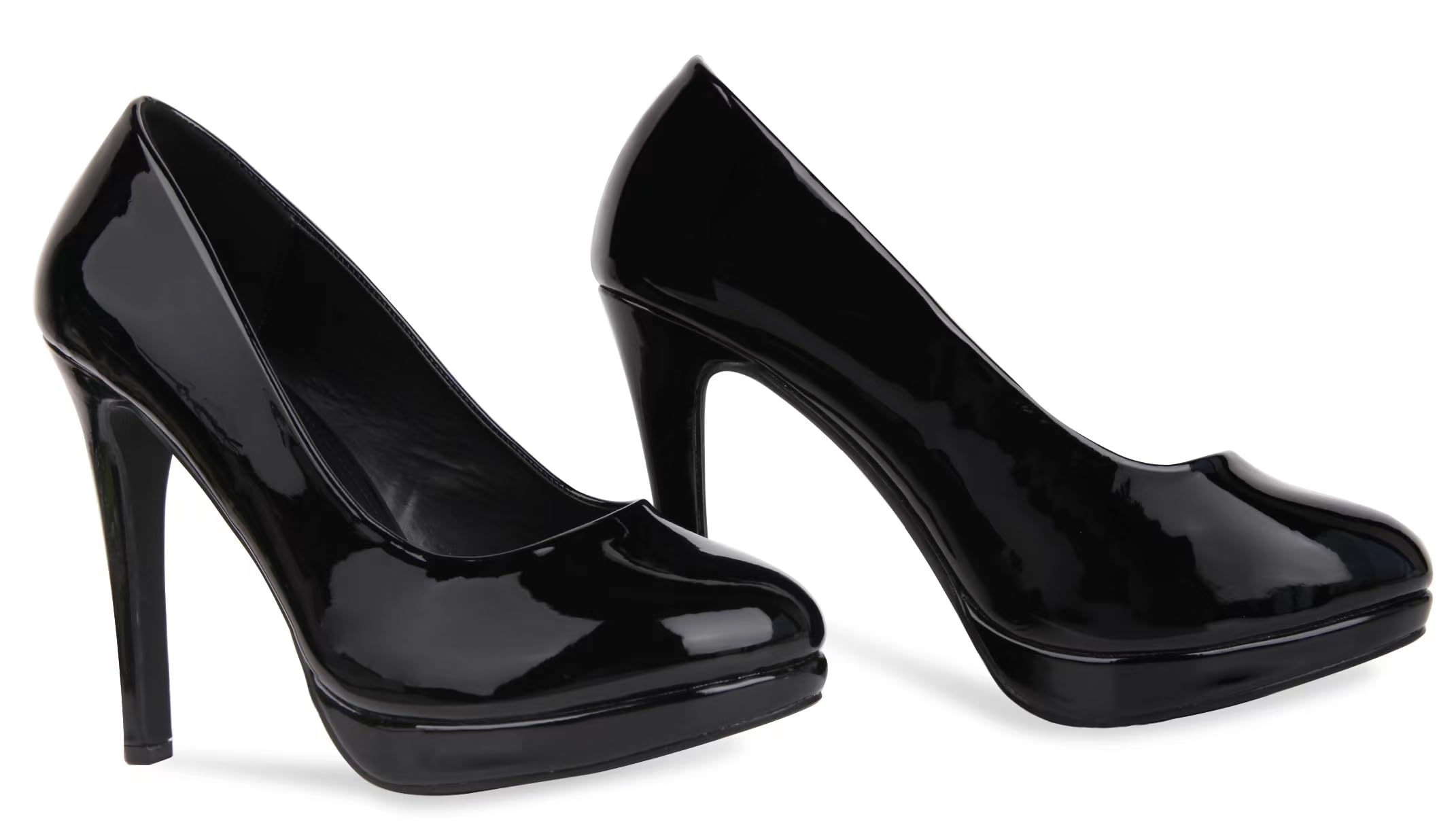 Mens Womens Drag Queen Cross Dresser High Heel Round Toe Court Shoes Big Sizes UK 9,10,11,12