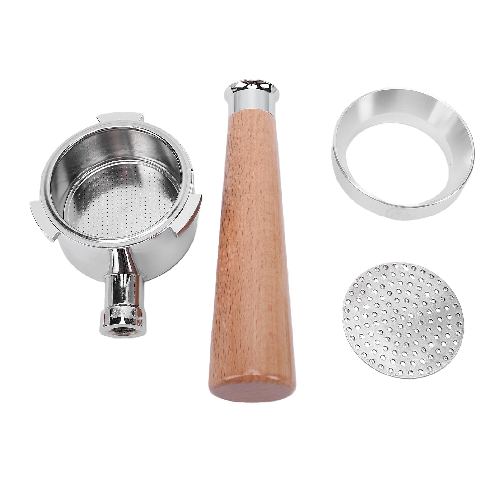 Porte-filtre sans fond 51 mm poignée bois Olympia Cremina panier